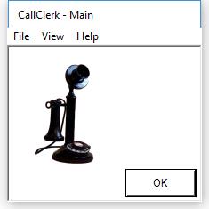 CallClerk Main Window